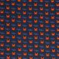Preview: Canvas Heiner, marine, blaue Fische, orange Krabben